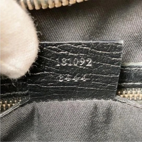 Gucci Black and Green Shoulder Bag with Red Stripe - Picture 11 of 12